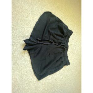 Womens Black Sweatpants Shorts